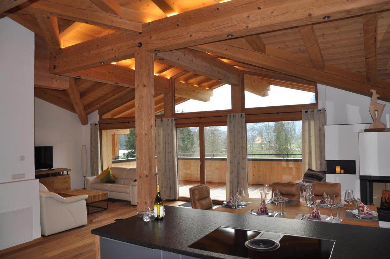 Seebach Chalets Scheffau am Wilden Kaiser Buitenkant foto